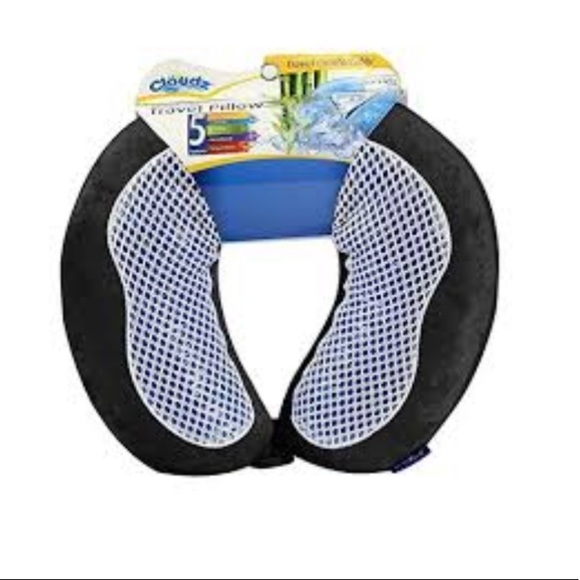 Brookstone Other Brookstone Black Cool Gel Bamboo Microbead Travel